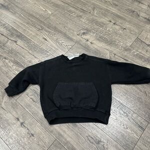 Zara Kids Black Sweatshirt